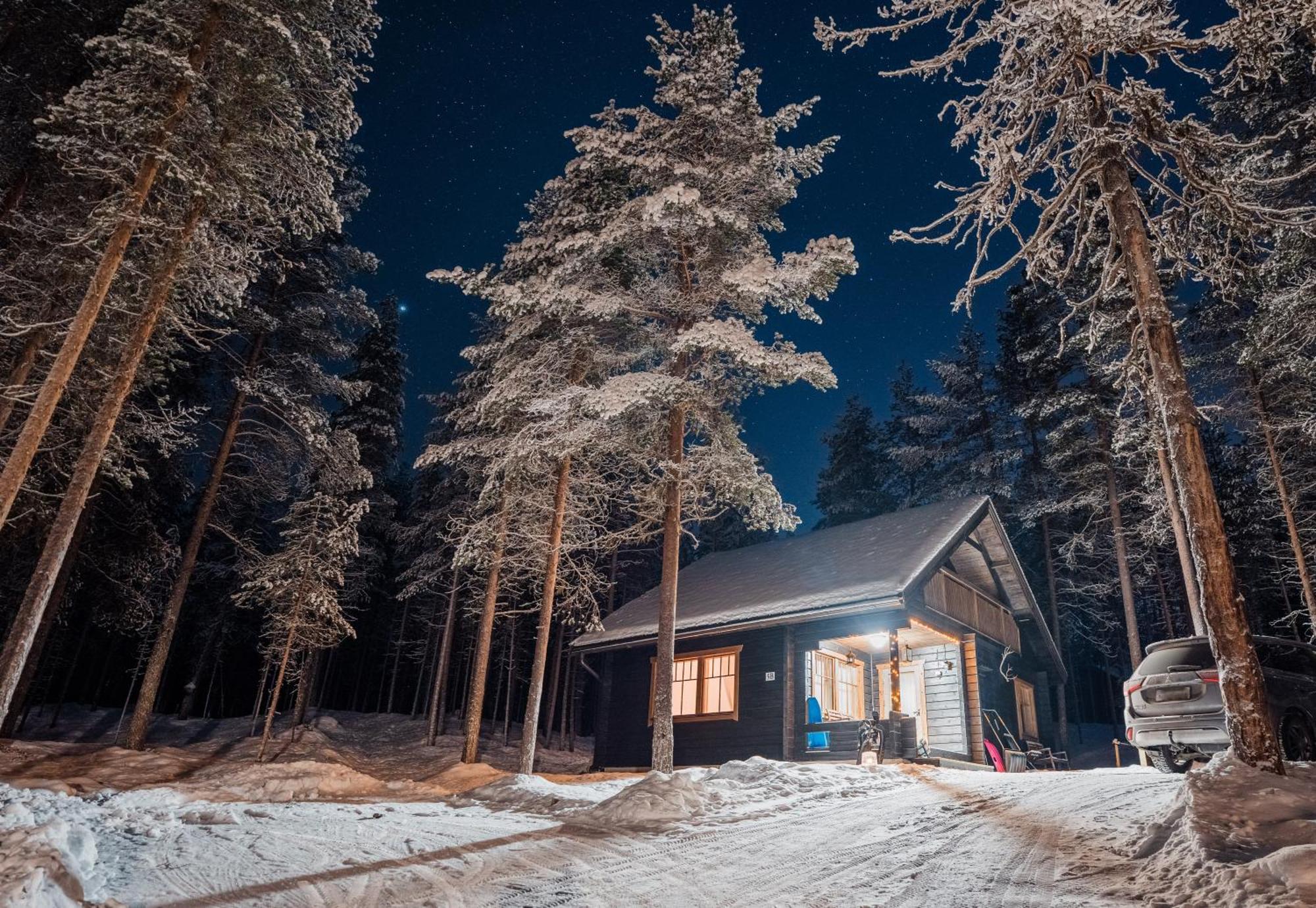 Pyhae Saukonpiilo Vila Pelkosenniemi Exterior foto